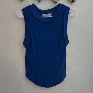 We The Free Royal Blue Muscle Tee